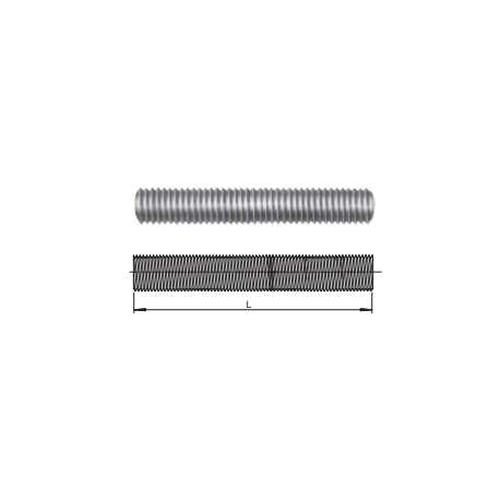 Barra Roscada Inox 304 1/2 x 1000