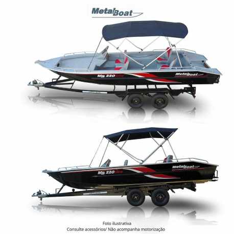 Barco Metalboat MB 220 Sport Fishing