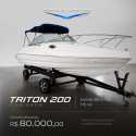 Lancha Triton 200 Cabinada
