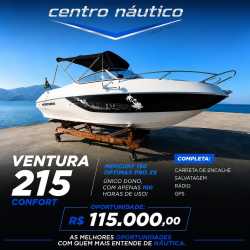 Lancha Ventura V215 Cabinada
